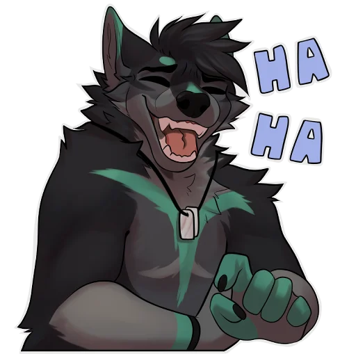 Стикер NateWolfdog - 1