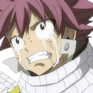 Стикер Natsu+Lucy+Happy @CAT_Bot_00 - 3