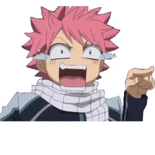 Стикер Natsu+Lucy+Happy @CAT_Bot_00 - 11