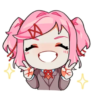 Sticker Natsuki Stickers - 2