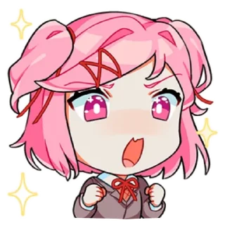 Sticker Natsuki Stickers - 0
