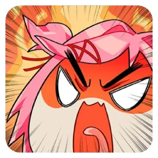 Sticker Natsuki Stickers - 10