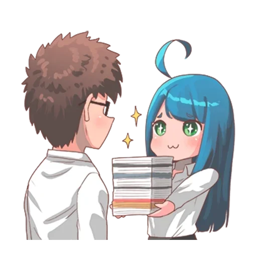 Sticker Natsuki_and_boss_tg_sticks - 1