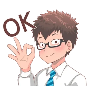 Sticker Натсуки и Босс - @tg_sticks - 9