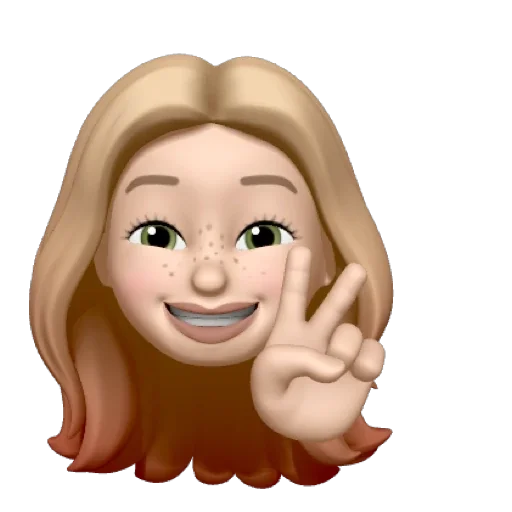 cartoon figurine smile