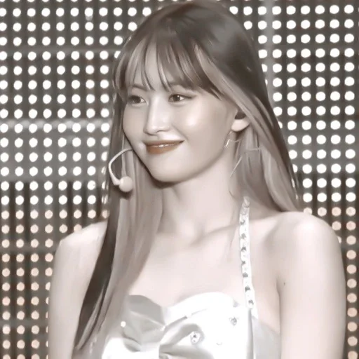 human face person long hair