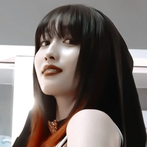 человеческое лицо губа чёлка