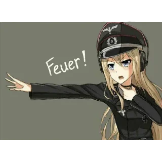 Стикер Nazy Waifu - 10