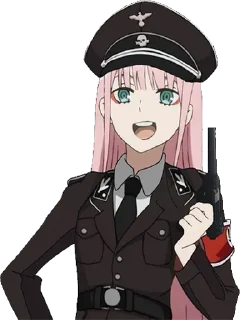 Стикер Nazy Waifu - 2