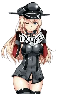 Стикер Nazy Waifu - 3