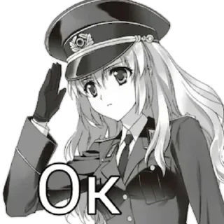 Стикер Nazy Waifu - 8