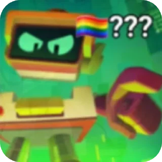 Sticker Не смотри а то геем станеш - 4