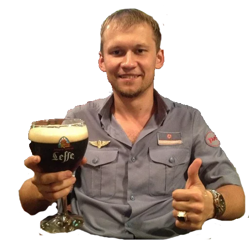 Человек пить человеческое лицо