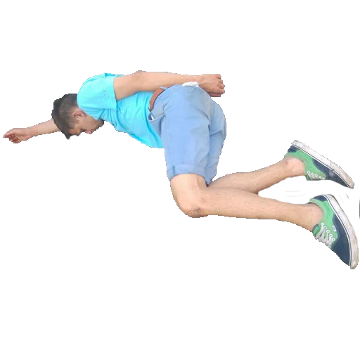 Человек равновесие колено