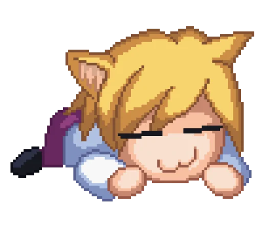 Sticker Neco-Arc by @Dzha_Bog - 6