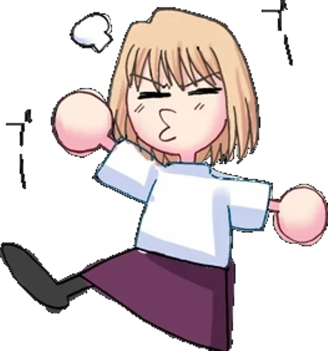 Sticker Neco-Arc by @Dzha_Bog - 1