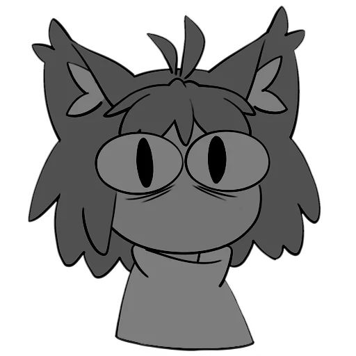 Sticker NecoArcKuroi - 1