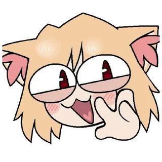 Стикер Neco arc —>  By @Neco_Rafaill - 7