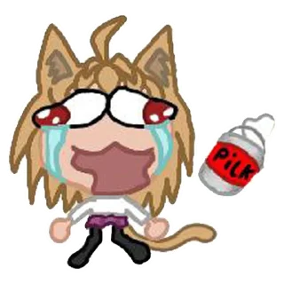 Стикер Neco arc —>  By @Neco_Rafaill - 0