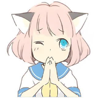 Стикер Некокочан @Nyasticks - 4