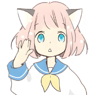 Стикер Некокочан @Nyasticks - 2