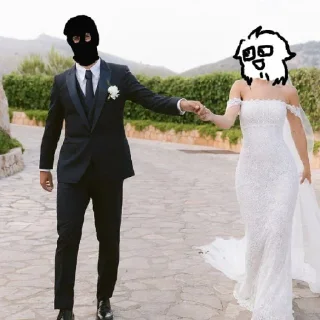 Стикер Негр в пене - 11