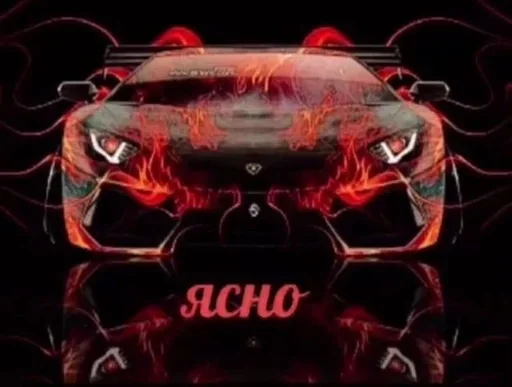 скриншот автомобиль искусство