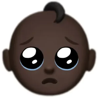 Sticker Негритёнок👼🏿 - 3