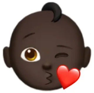 Sticker Негритёнок👼🏿 - 6