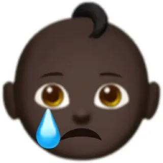 Sticker Негритёнок👼🏿 - 2