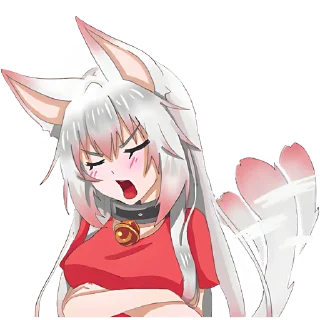 Sticker Неко-тян @nyasticks - 5