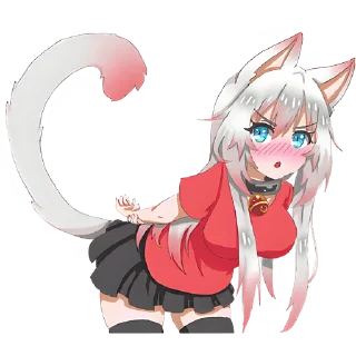 Sticker Неко-тян @nyasticks - 6