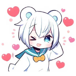 Стикер Polar Bear от @TgSticker - 9