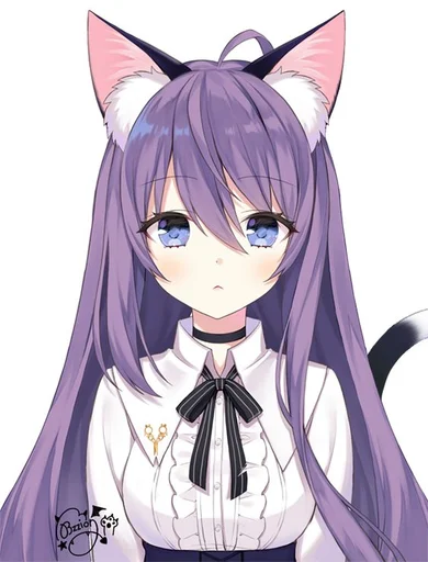 Ушастые девочки @ero_animetyan - anime