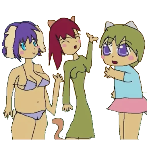 Стикер Nyan ~ Neko Sugar Girls - 7