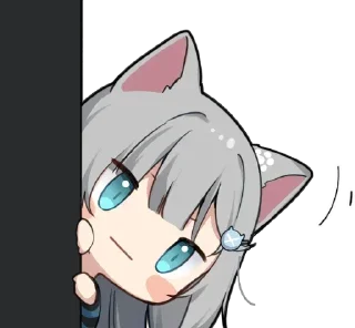 Стикер Neko-UwU [@Otakuzdream] - 3