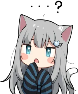 Стикер Neko-UwU [@Otakuzdream] - 10