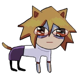 Sticker NekoArcFunny|art by twtr @cremito_cherry - 5