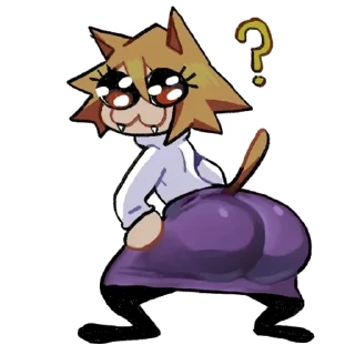 Sticker NekoArcFunny|art by twtr @cremito_cherry - 2