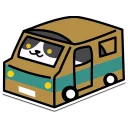 Стикер Neko Atsume - 10