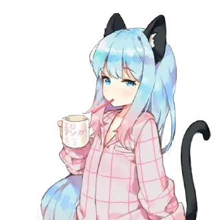 Стикер Neko Stickers @stickersb2b - 9