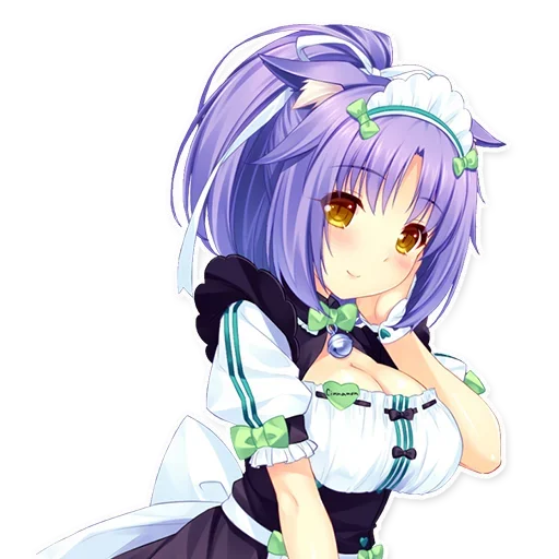 Стикер Neko_chan_by_Crazinesssssss - 1