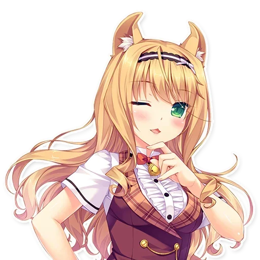 Sticker Neko_chan_by_Crazinesssssss - 1