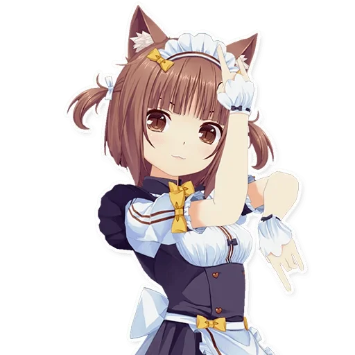 Sticker Neko_chan_by_Crazinesssssss - 1