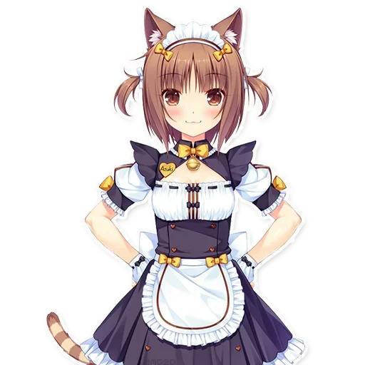 Sticker Neko_chan_by_Crazinesssssss - 1