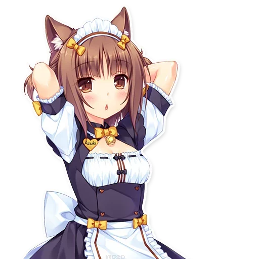 Sticker Neko_chan_by_Crazinesssssss - 1