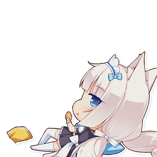 Sticker Neko_chan_by_Crazinesssssss - 1