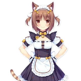 Sticker ᛫ Neko Chan :: @Pangae ᛫ ᛫ - 6