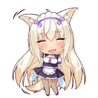 Sticker ᛫ Neko Chan :: @Pangae ᛫ ᛫ - 4