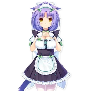 Sticker ᛫ Neko Chan :: @Pangae ᛫ ᛫ - 3